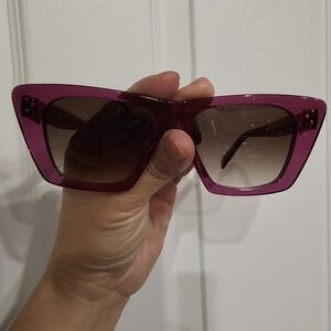 Celine Sunglasses pink purple